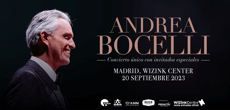 Fotografía promocional de Concierto de Andrea Bocelli en Madrid