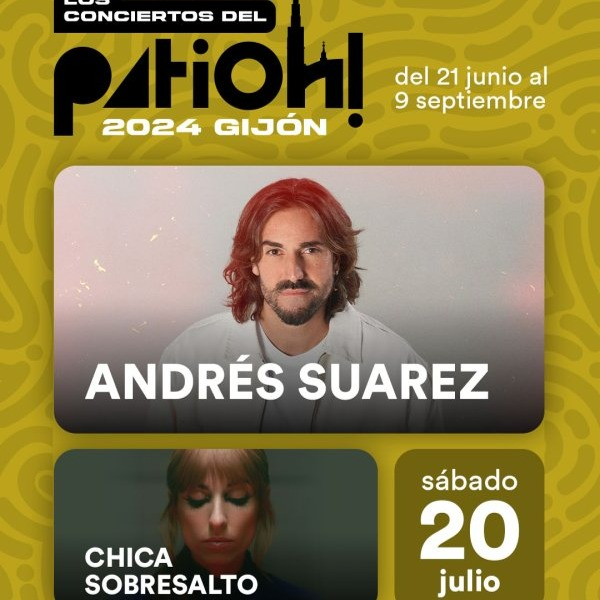 Fotografía promocional de Concierto de Andrés Suárez + Chica Sobresalto en Gijón