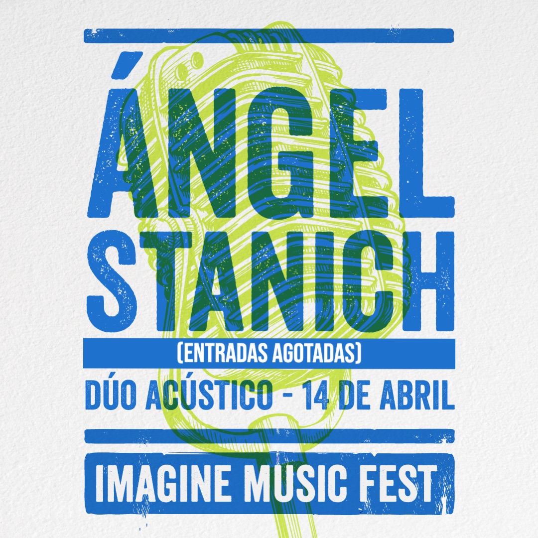 Fotografía promocional de Concierto de ANGEL STANICH dúo acústico en Madrid | Imagine Music Fest