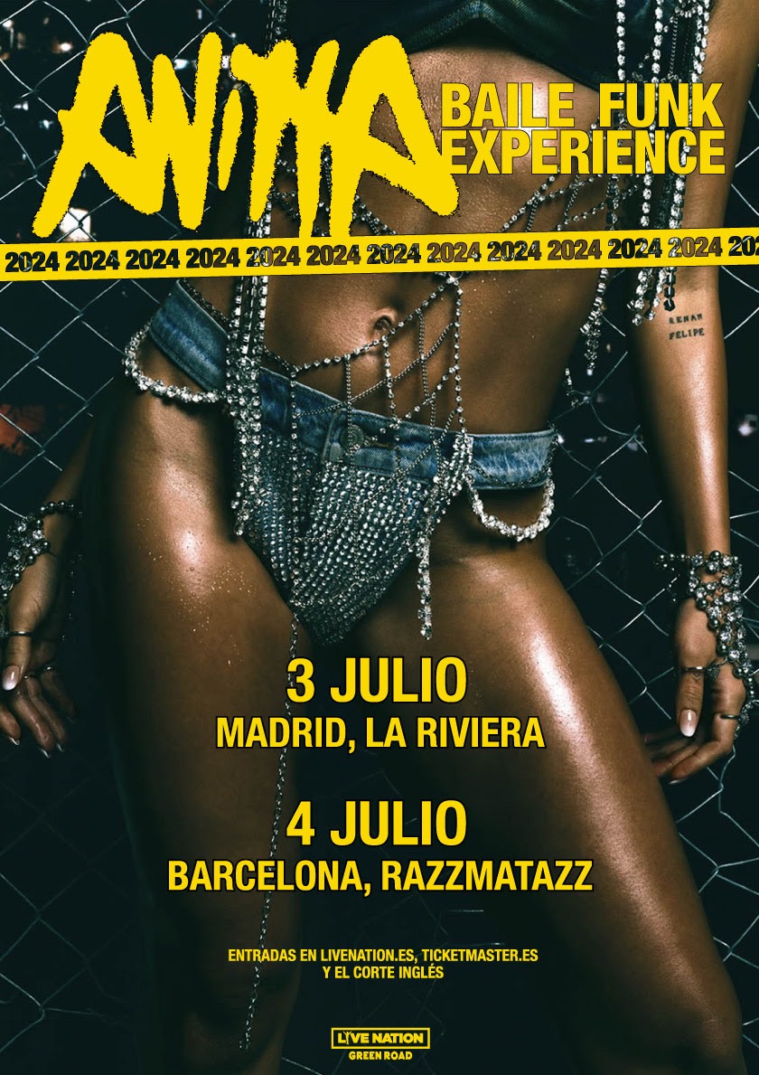 Promotional photograph of Concierto de Anitta en Madrid.
