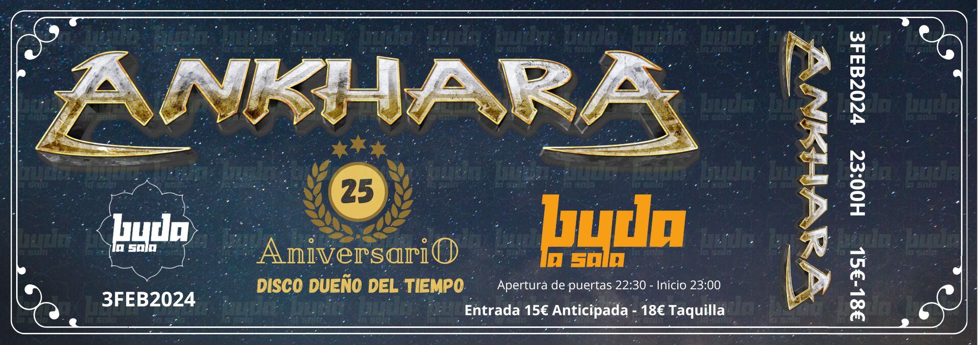 Fotografía promocional de Concierto de ANKHARA en Benavente (Zamora)