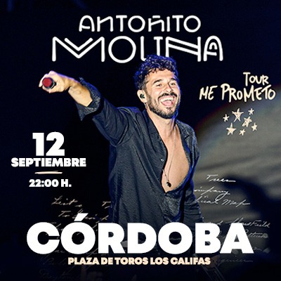 Fotografía promocional de Concierto de Antoñito Molina en Córdoba