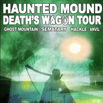 Fotografía promocional de Concierto de Anvil + Sematary + Ghost Mountain en Varsovia