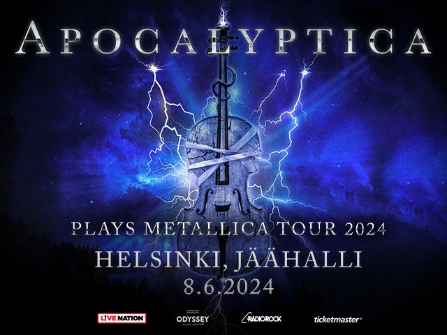 Promofoto von Concierto de Apocalyptica en Helsinki.