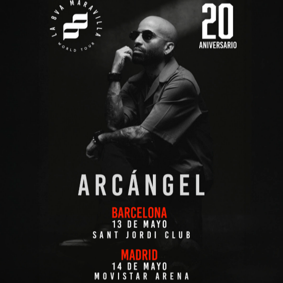 Fotografía promocional de Concierto de Arcángel en Barcelona