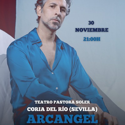 Fotografía promocional de Concierto de Arcángel en Coria del Río