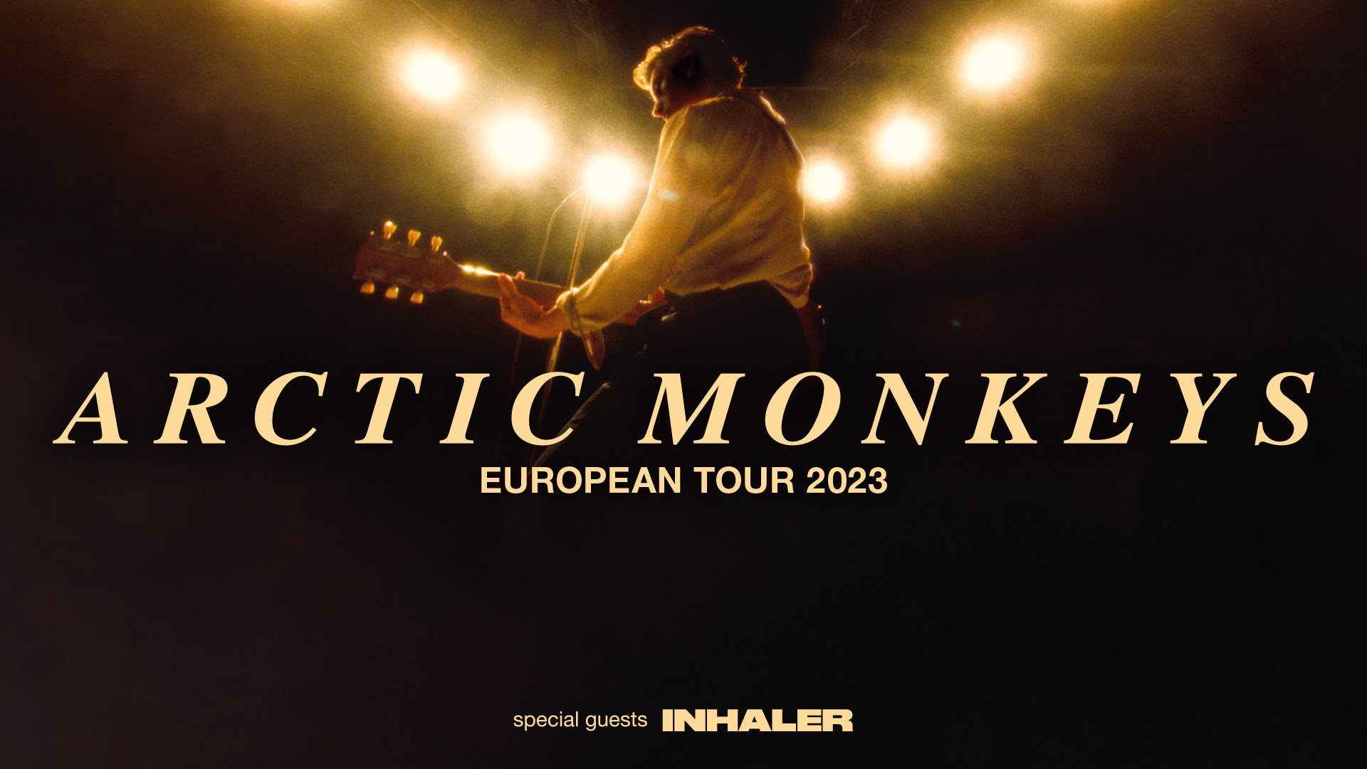 Promotional photograph of Concierto de Arctic Monkeys en Frankfurt del Meno | European Tour 2023.