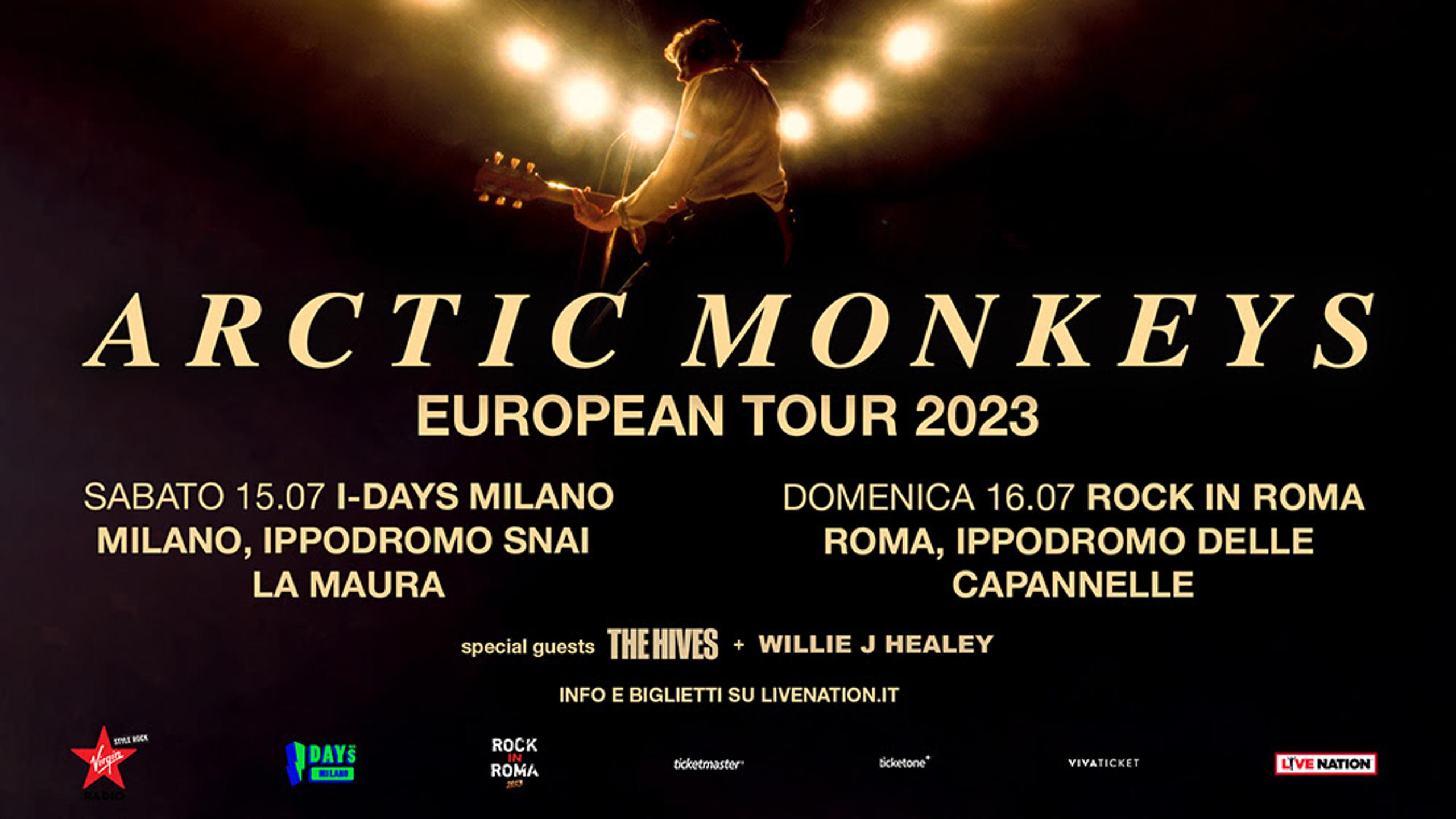 Arctic Monkeys concert tickets for Ippodromo Snai La Maura, Milan