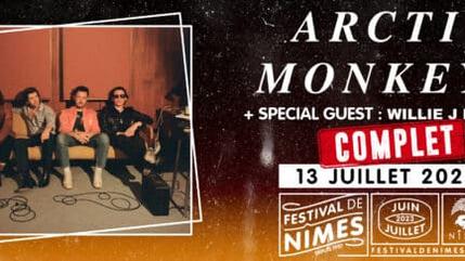 Arctic Monkeys concert à Nîmes
