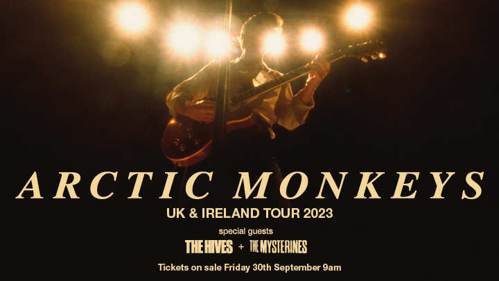 Promotional photograph of Concierto de Arctic Monkeys en Norwich | UK & Ireland Tour 2023.