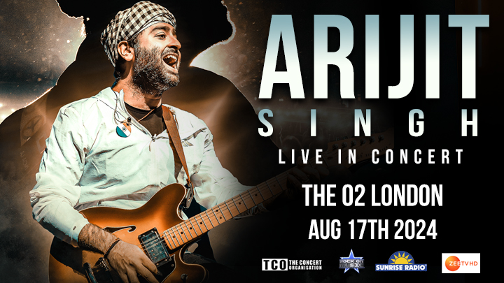 Promofoto von Concierto de Arijit Singh en Londres.