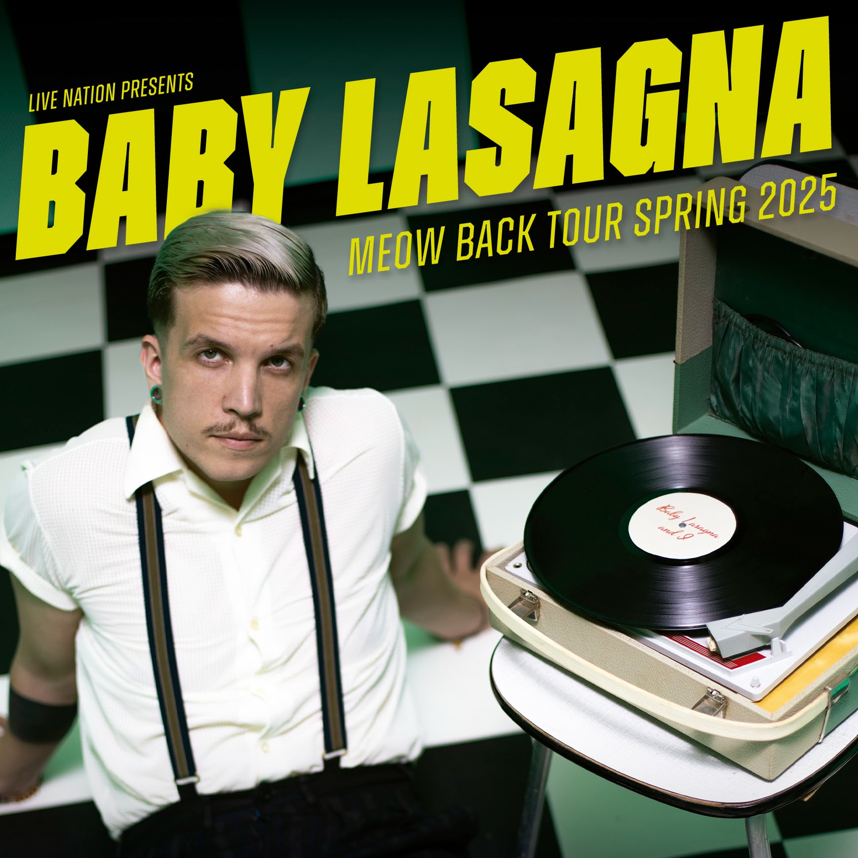 Promotional photograph of Concierto de Baby Lasagna en Madrid.