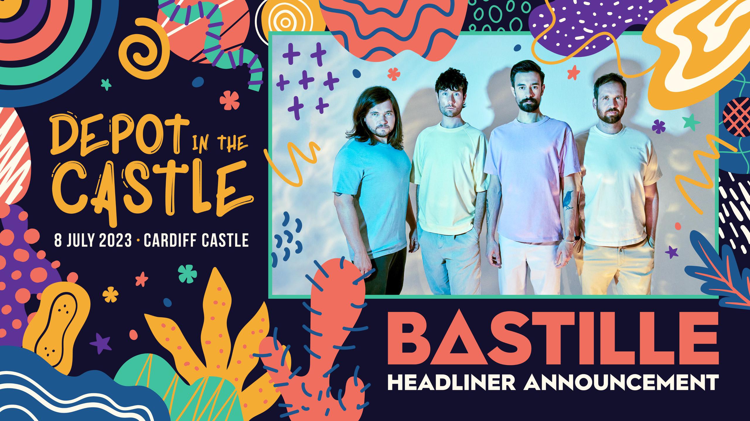Bastille concert tickets for Cardiff Castle, Cardiff Saturday, 8 July