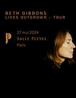 Photographie promotionnelle de Concierto de Beth Gibbons en París.