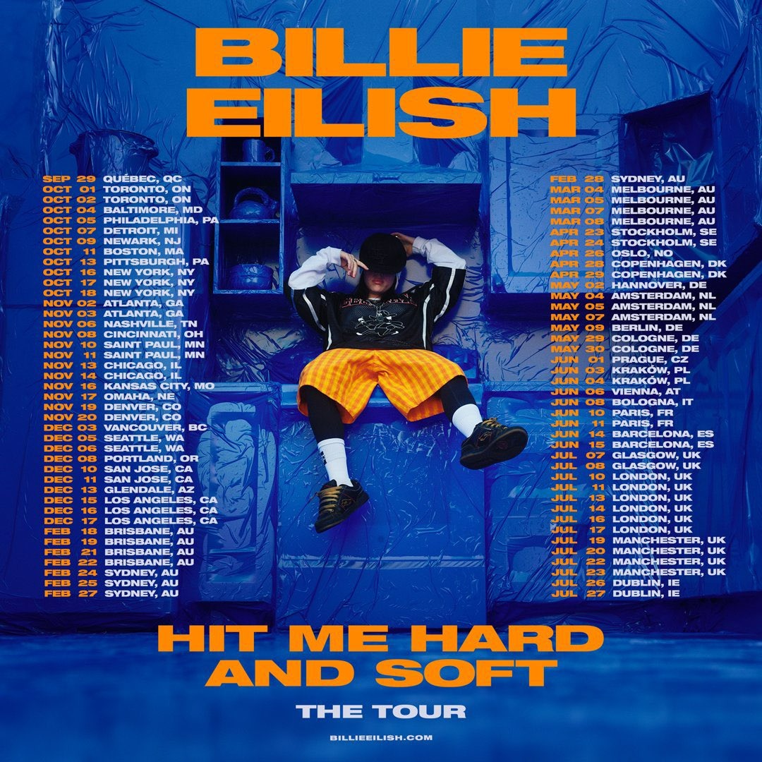 Promofoto von Concierto de Billie Eilish en Londres.