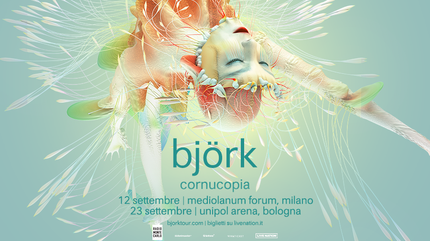 Concierto de Björk en Bolonia - cornucopia