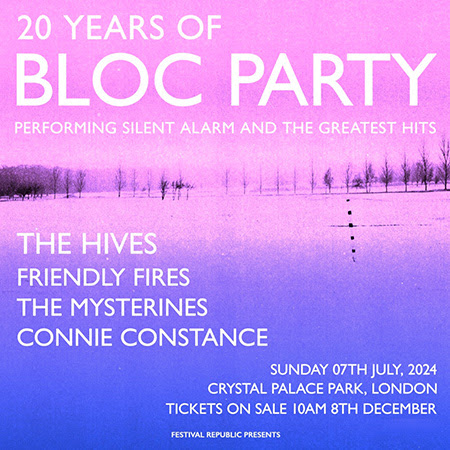 Fotografía promocional de Concierto de Bloc Party en Londres