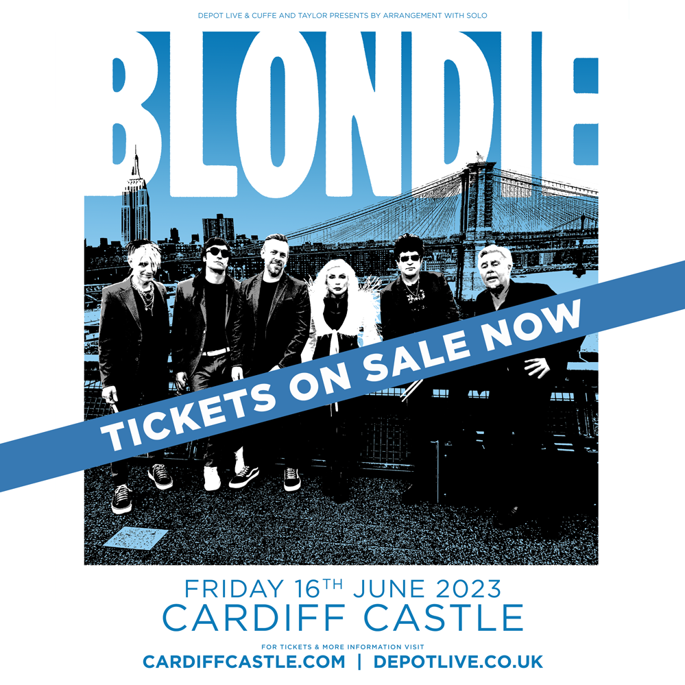 Promotional photograph of Concierto de Blondie en Cardiff | Live at Cardiff Castle.