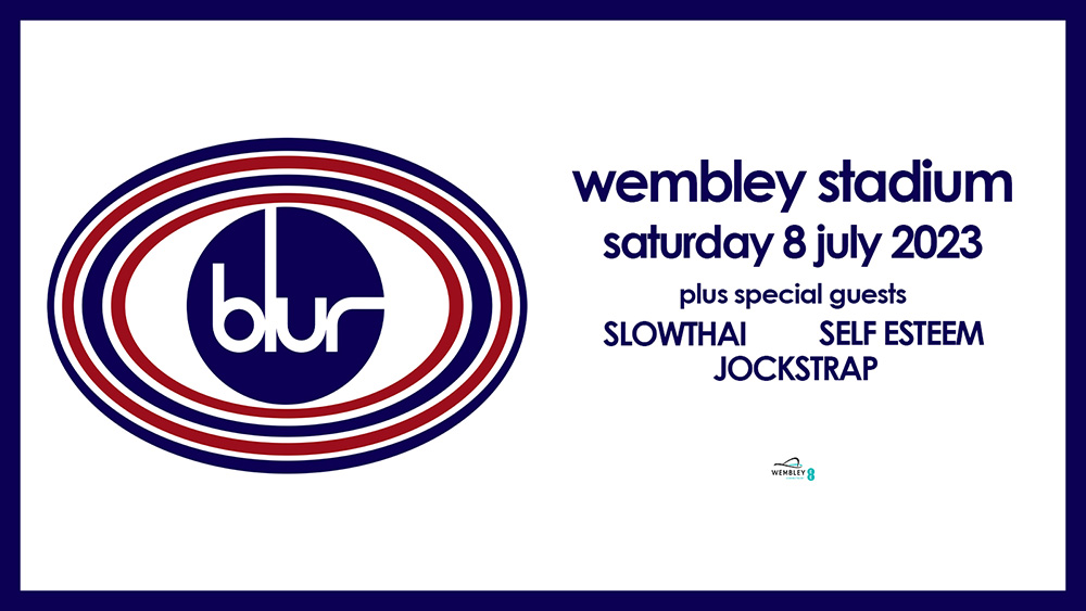 Fotografía promocional de Concierto de Blur en Londres