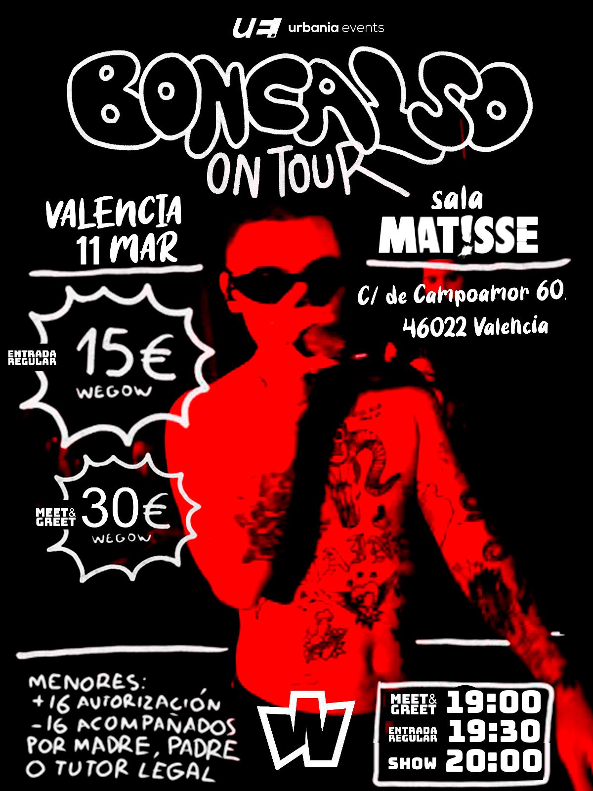 Fotografía promocional de Concierto de Bon Calso en Valencia