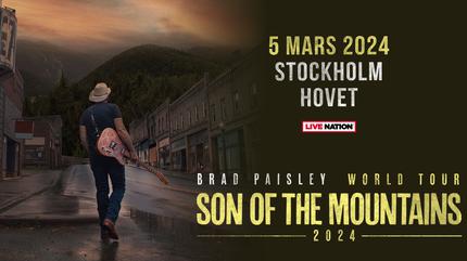 Concierto de Brad Paisley en Estocolmo