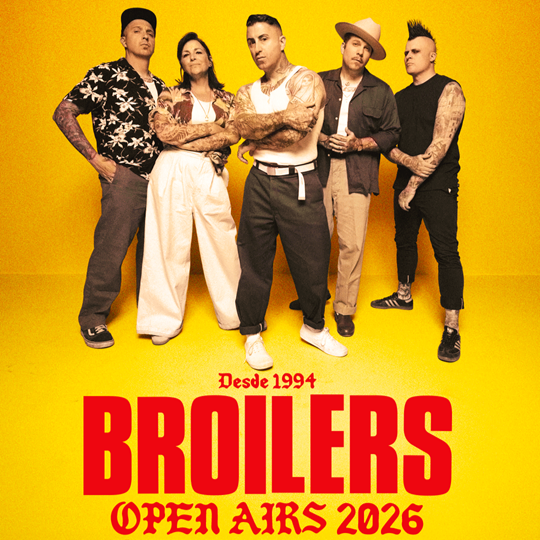 Promofoto von Concierto de Broilers en Nohfelden.