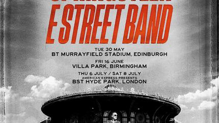 Bruce Springsteen concerto em Edimburgo
