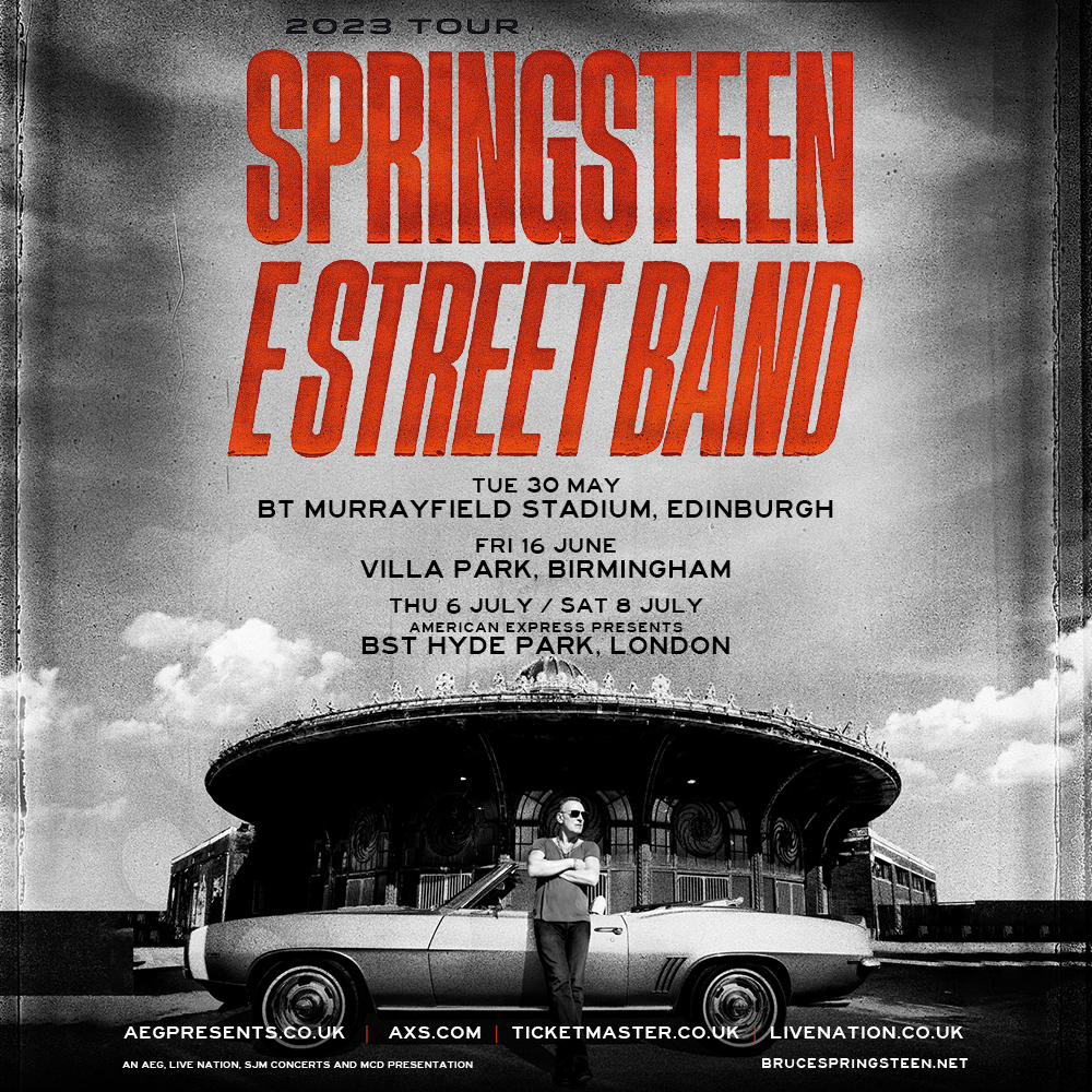 Promotional photograph of Concierto de Bruce Springsteen en Edimburgo.