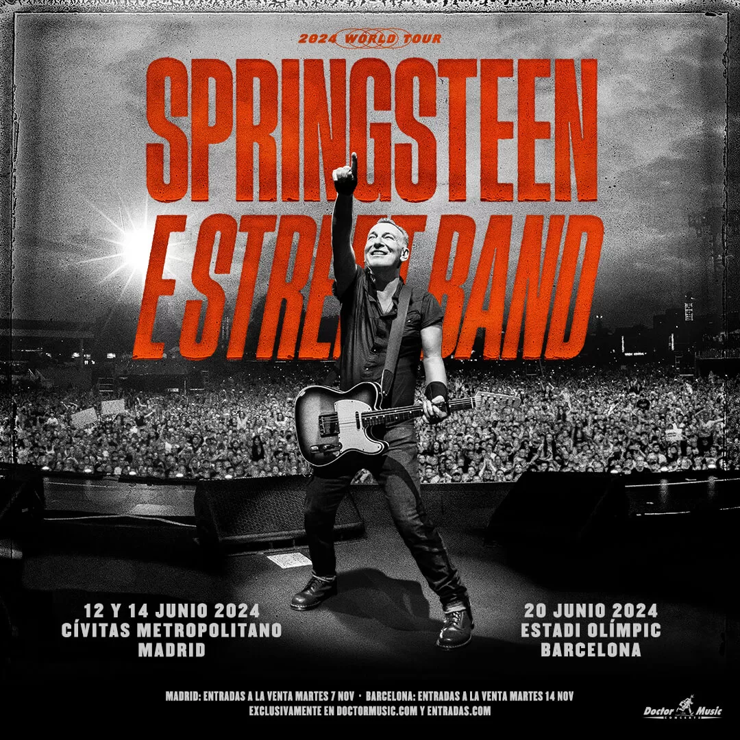 Fotografía promocional de Concierto de Bruce Springsteen + The E Street Band en Barcelona