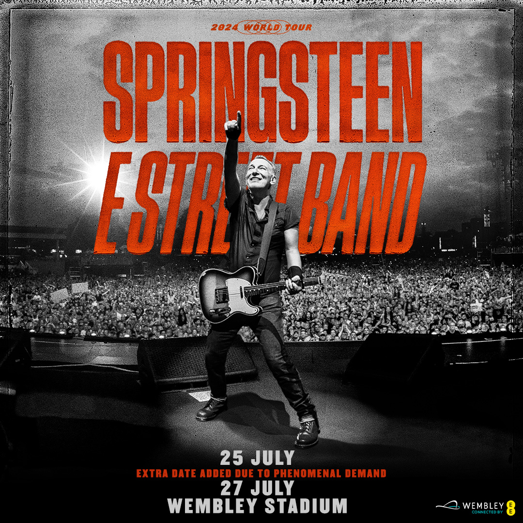 Promofoto von Concierto de Bruce Springsteen + The E Street Band en Londres.