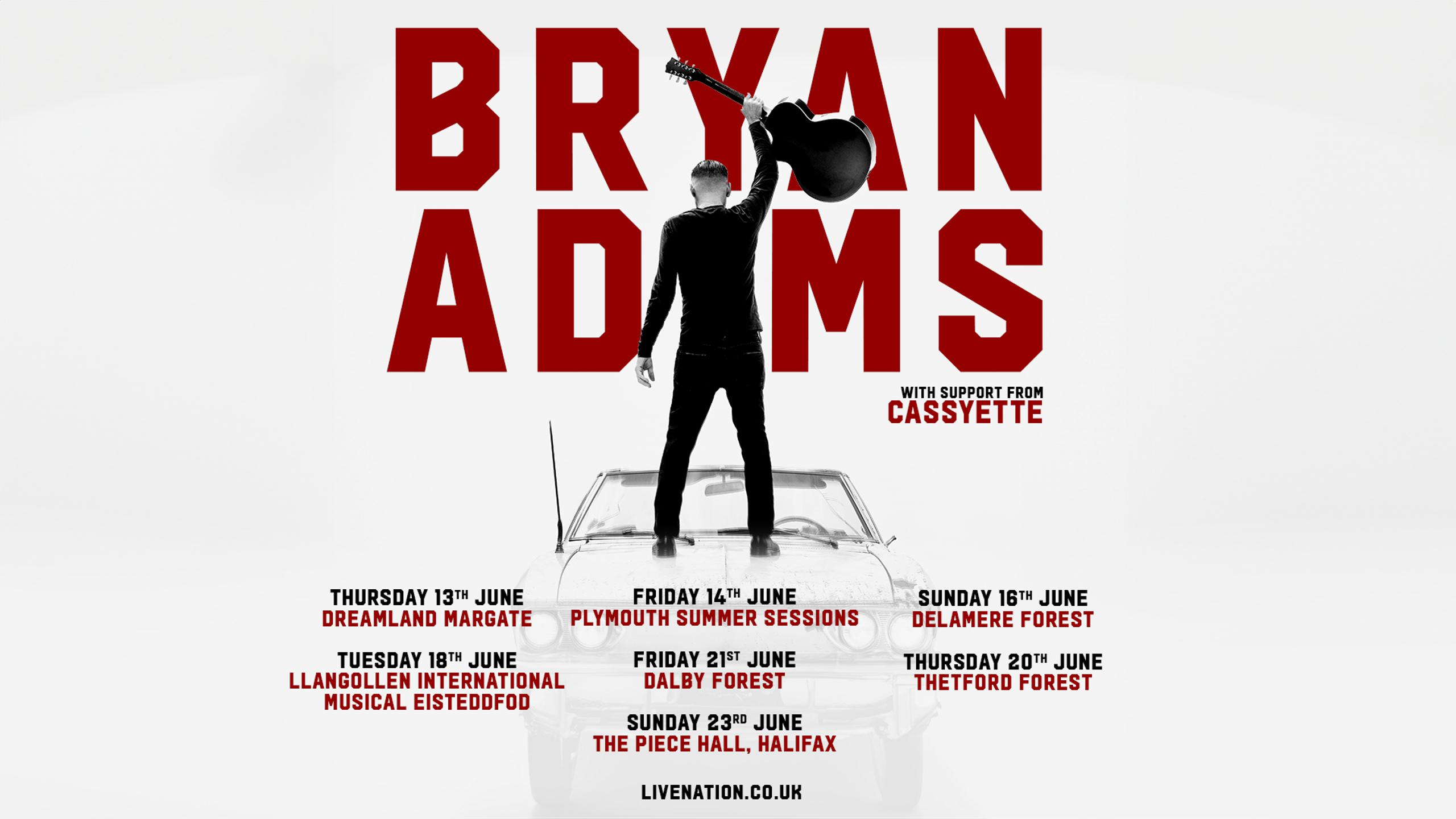 Bilhetes Para Bryan Adams Em Halifax Wegow