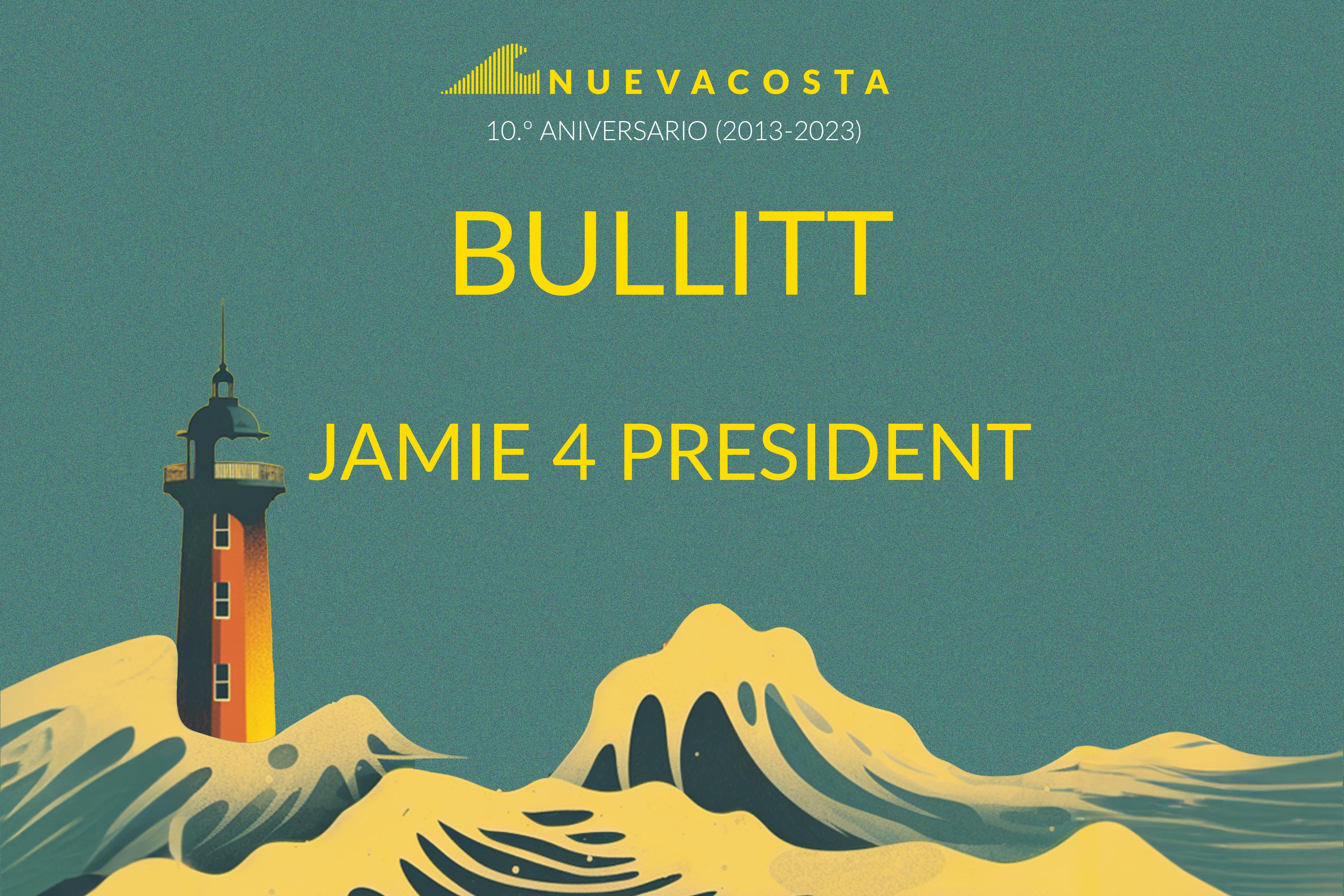 Fotografía promocional de Concierto de Bullitt + Jamie 4 President en Madrid