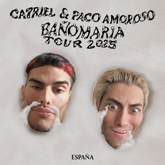 Fotografía promocional de Concierto de Ca7riel y Paco Amoroso en Córdoba