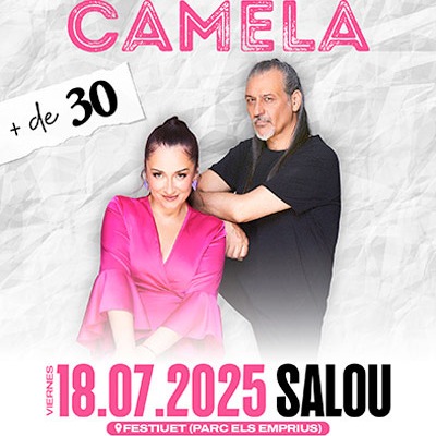 Fotografía promocional de Concierto de Camela en Salou
