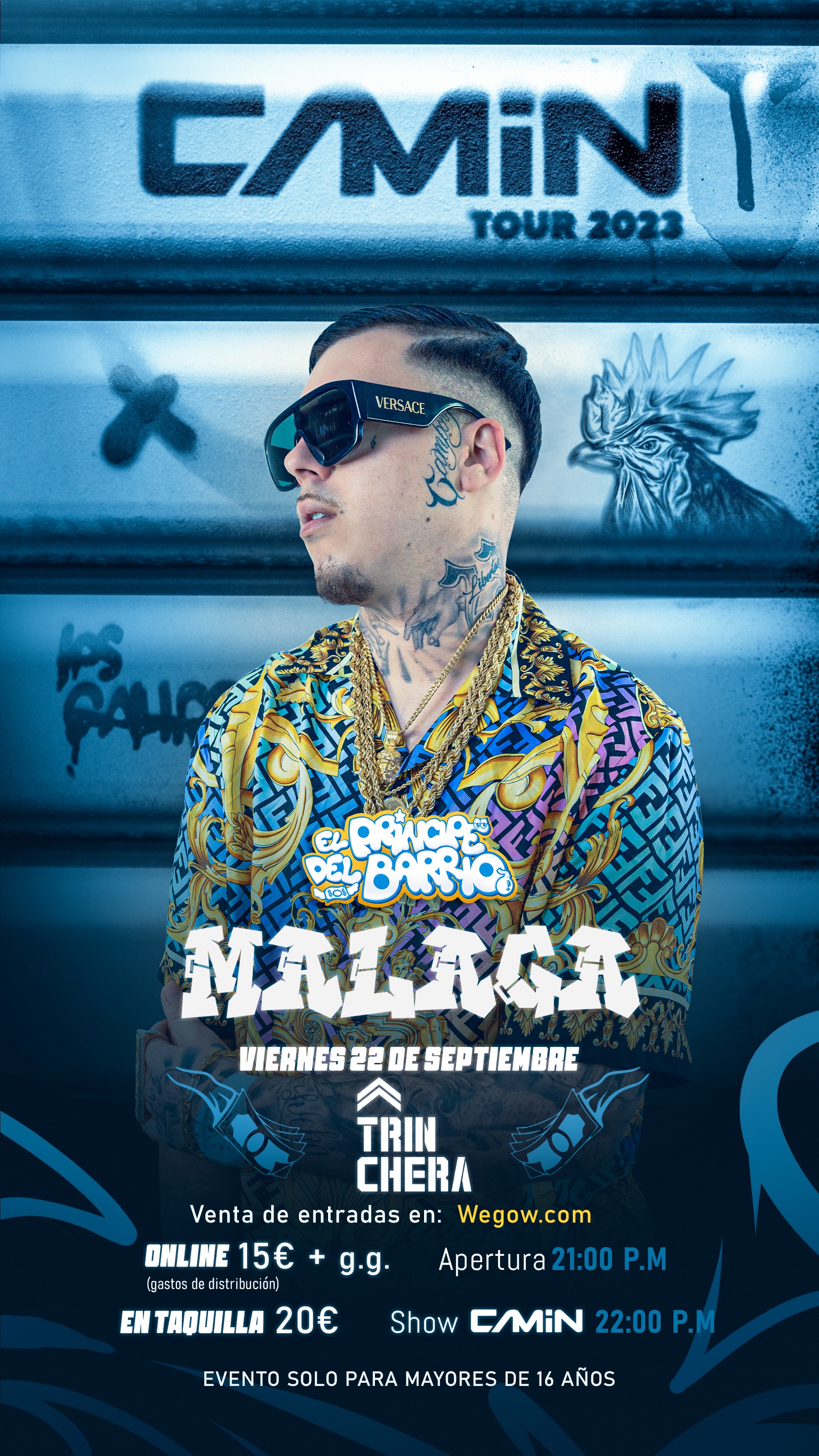 Fotografía promocional de Concierto de Camin en Málaga