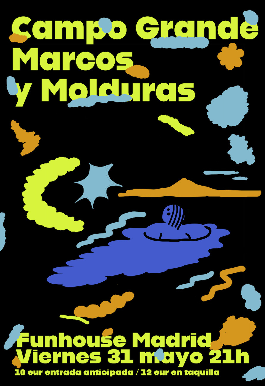 Fotografía promocional de Concierto de Campo Grande + Marcos y Molduras en Madrid