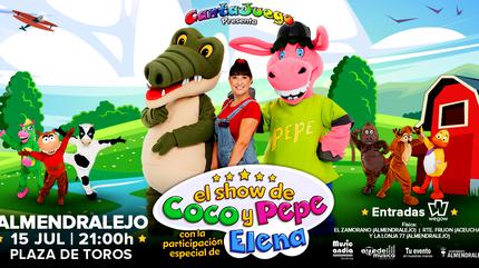 El Show de Coco y Pepe (Cantajuegos) en Almendralejo