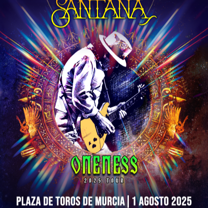 Fotografía promocional de Concierto de Carlos Santana en Murcia