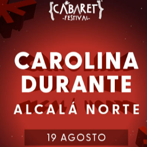 Fotografía promocional de Concierto de Carolina Durante en Cádiz | Cabaret Festival 2025