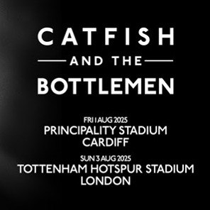 Promofoto von Concierto de Catfish and the Bottlemen en Londres.
