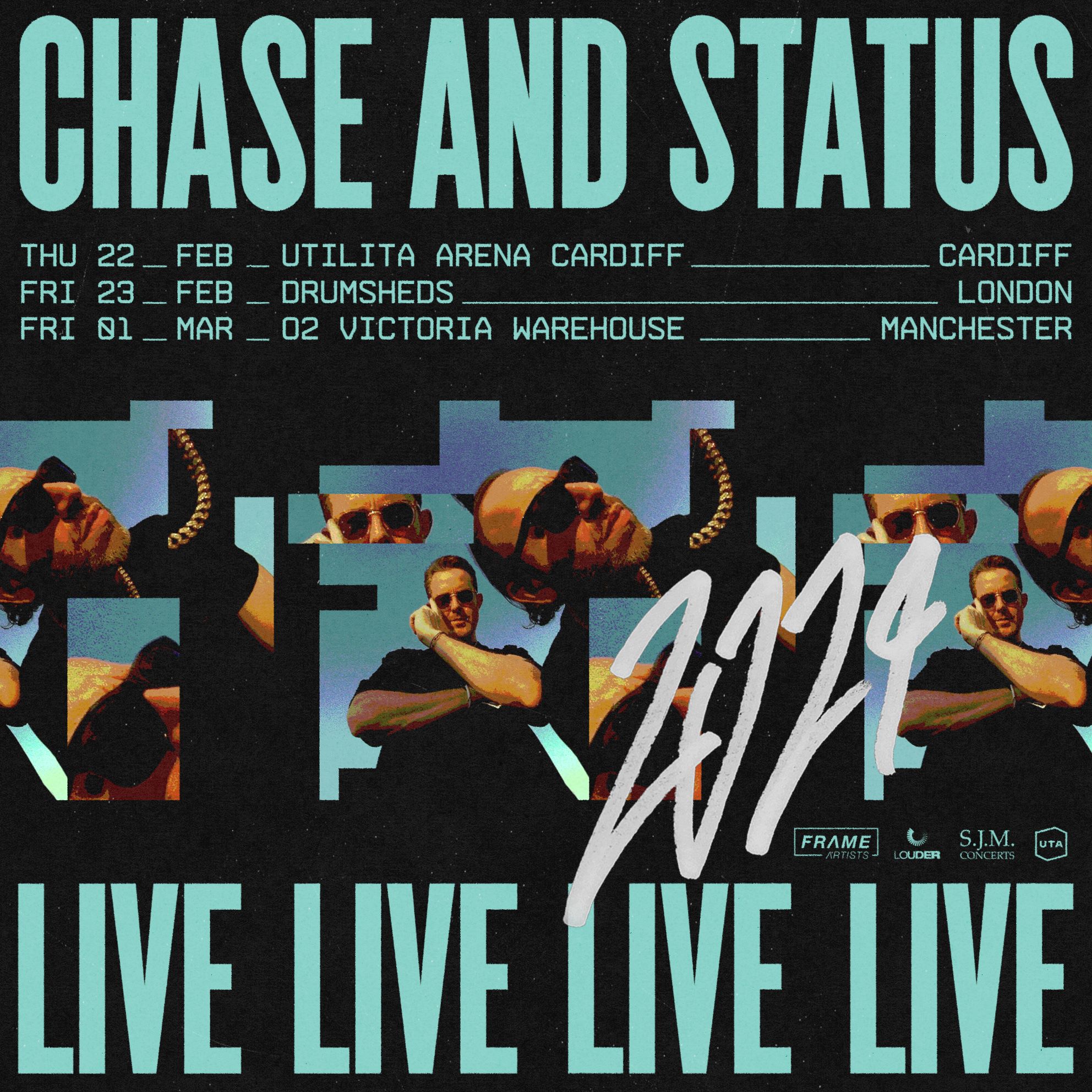 Fotografía promocional de Concierto de Chase & Status en Cardiff