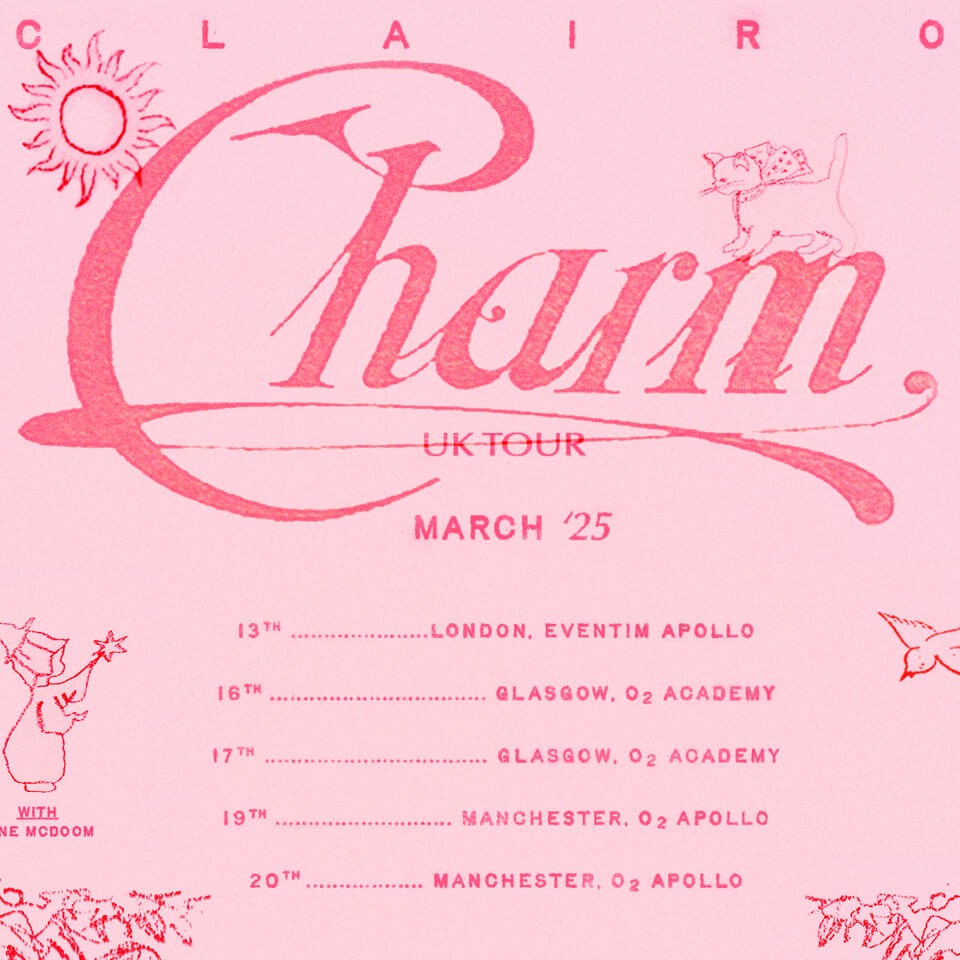 Photographie promotionnelle de Concierto de Clairo en Dublin.