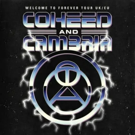 Promofoto von Concierto de Coheed and Cambria en Manchester.