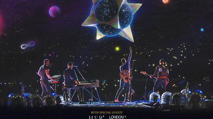 Konzert von Coldplay in Barcelona