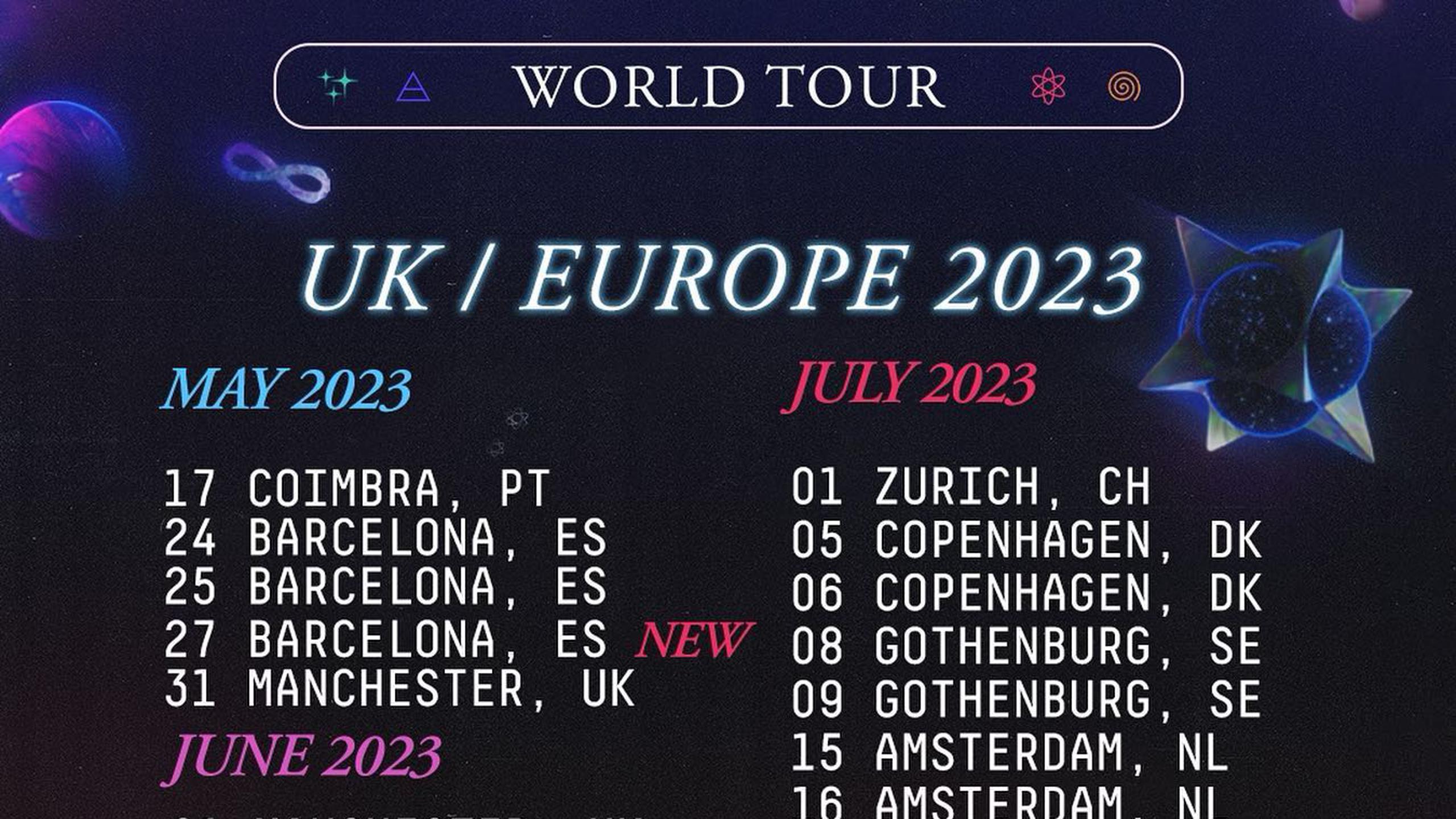 coldplay tour 2023 how much are tickets