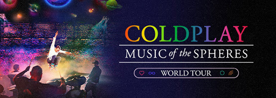 Fotografia promozionale di Concierto de Coldplay en Roma | Music Of The Spheres World Tour.