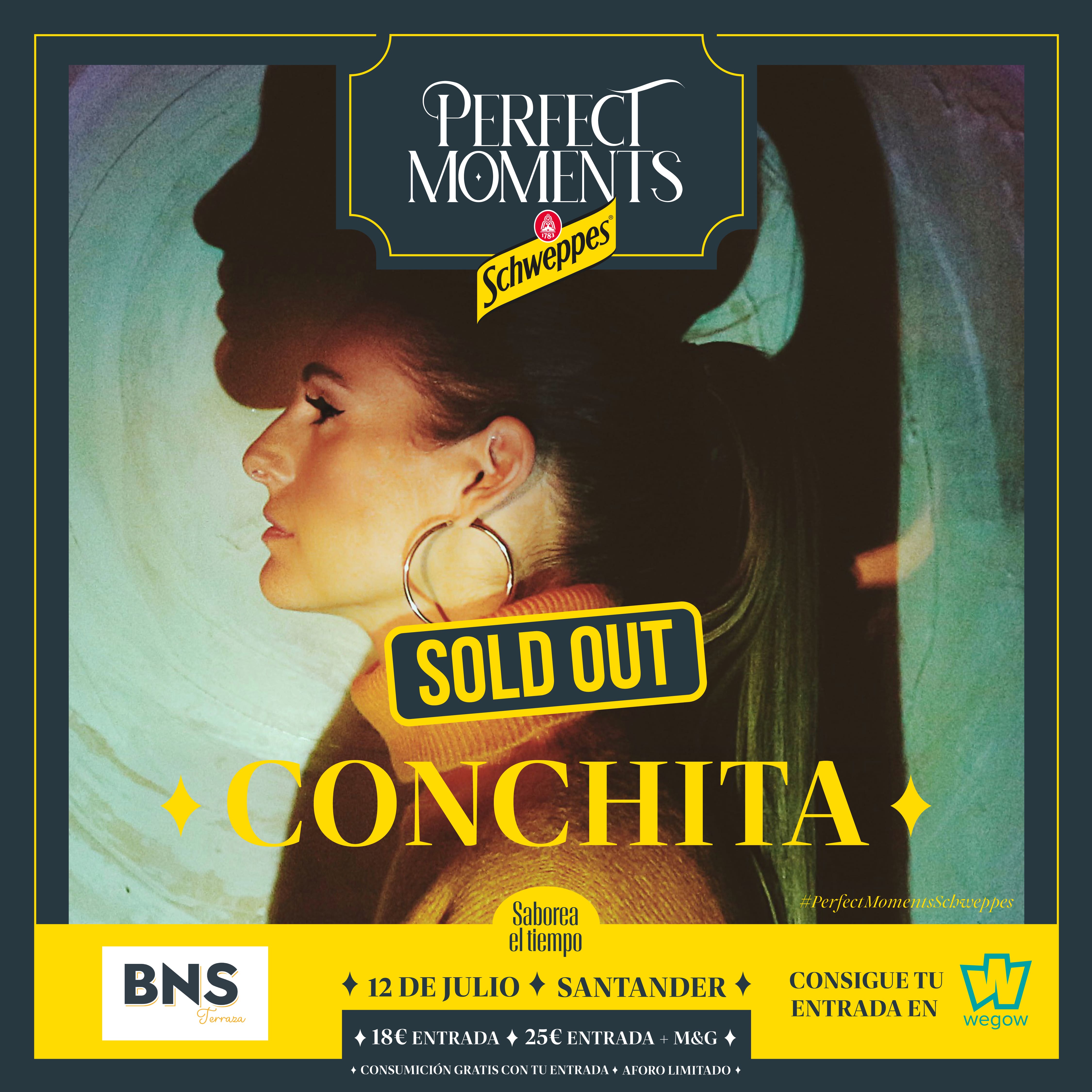 Fotografía promocional de Concierto de Conchita en Perfect Moments by Schweppes