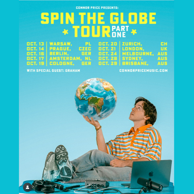 Fotografía promocional de Concierto de Connor Price en Berlín