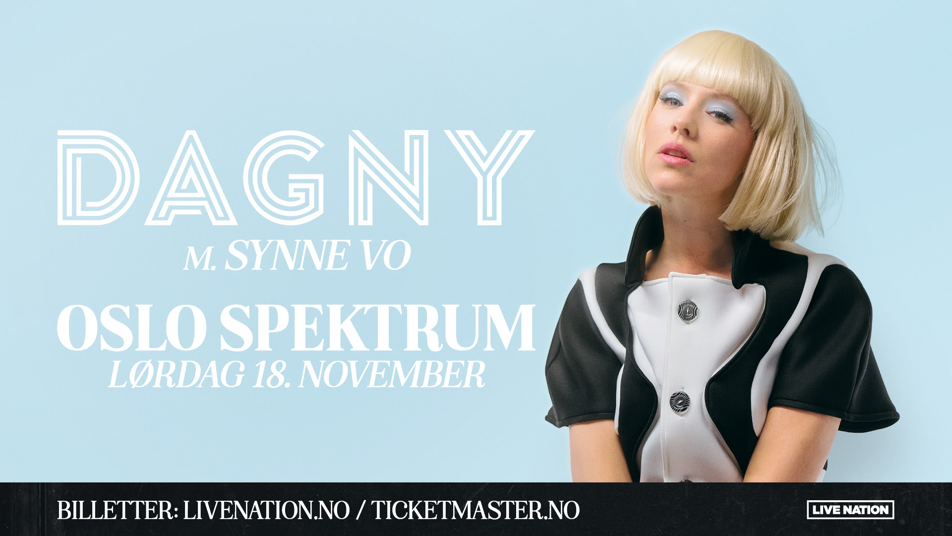 Fotografía promocional de Concierto de Dagny en Oslo