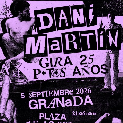 Fotografía promocional de Concierto de Dani Martín en Granada